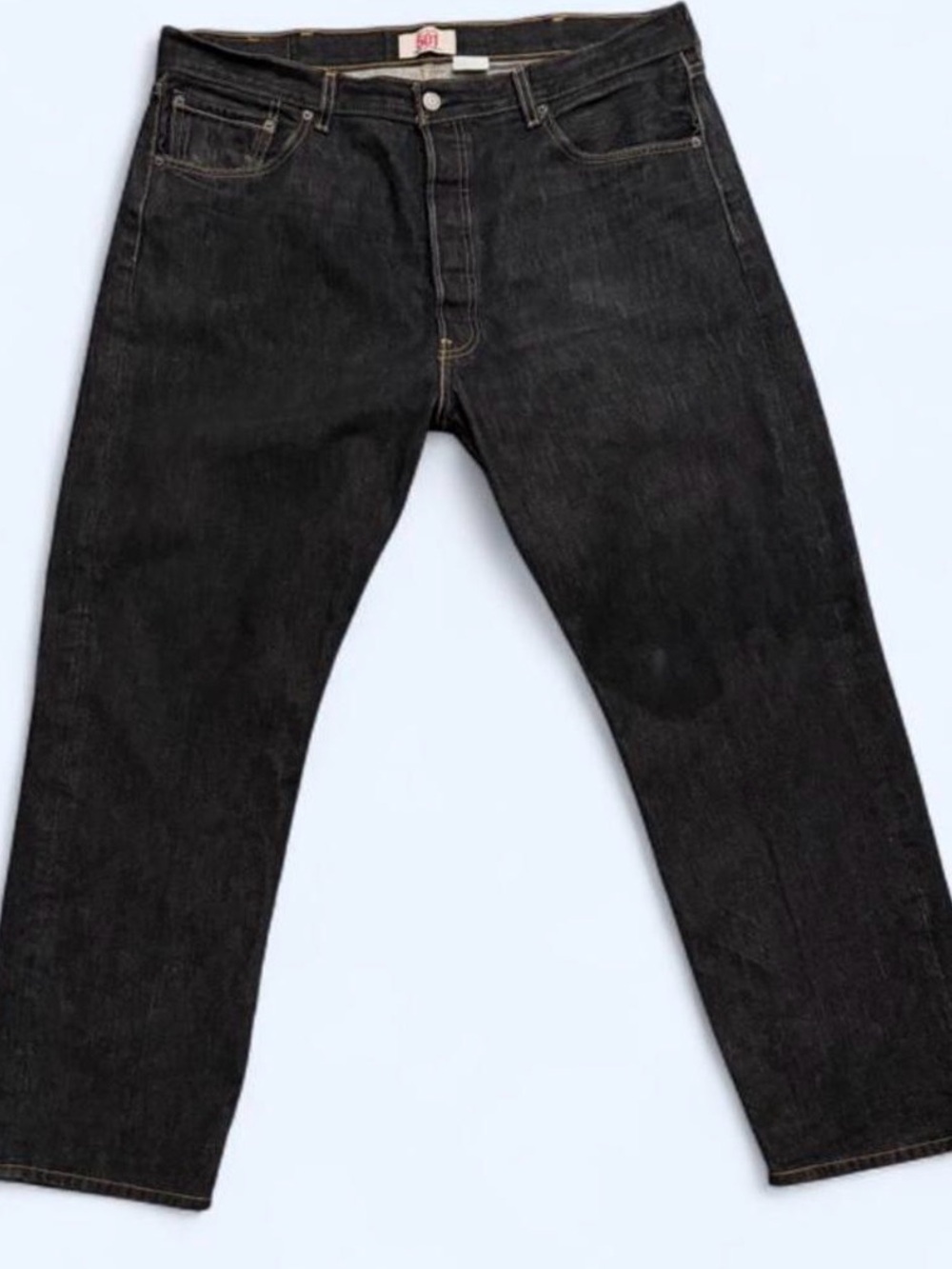 Levi's 501 Men's Black Denim Jeans w40 l 32